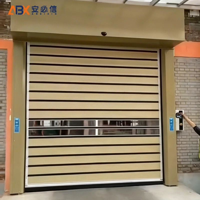 雅安市螺旋式高速门